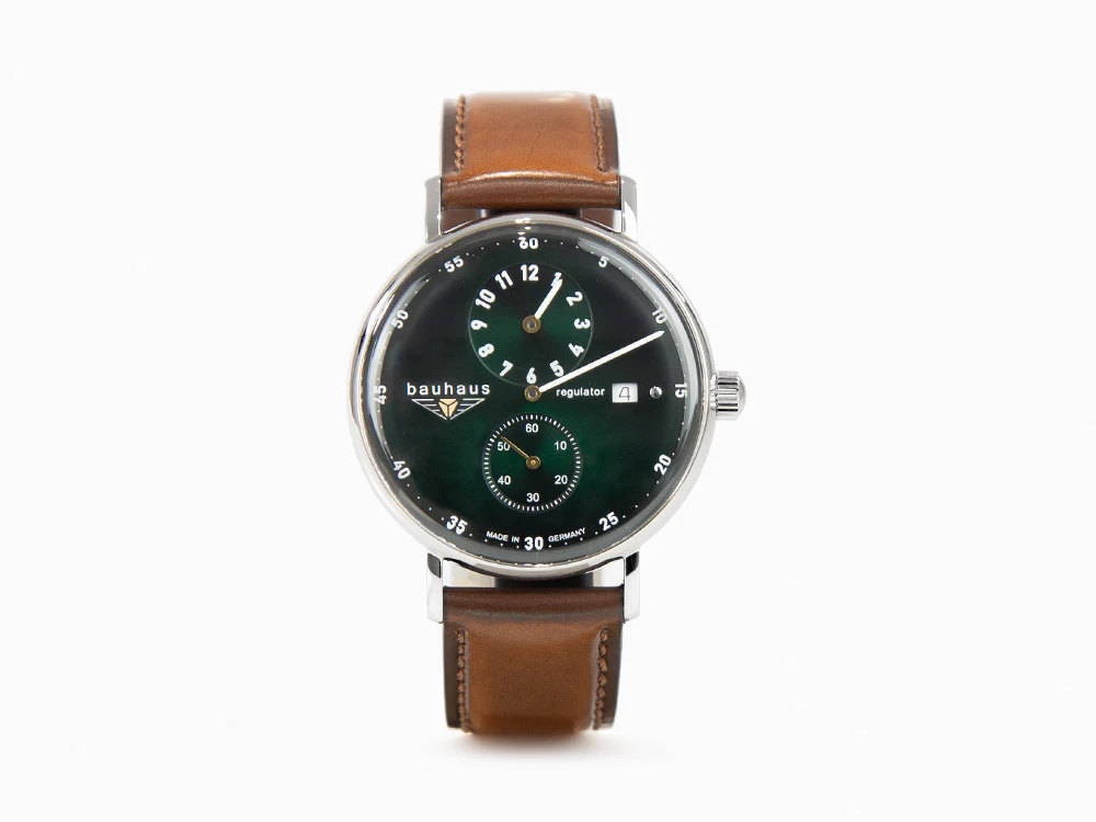 Bauhaus  Automatic Watch, Green, 41 mm, Day, 2126-4 - Image 2