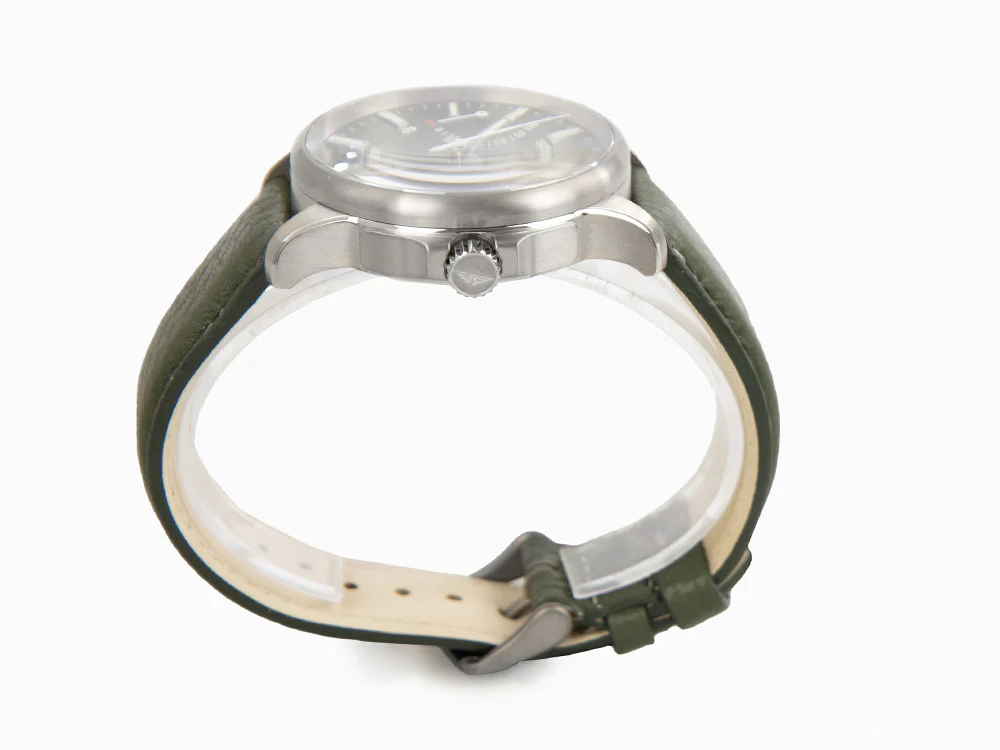 Bauhaus Aviation Automatic Watch, Titanium, Green, 42 mm, Day, 2860-4 - Image 5