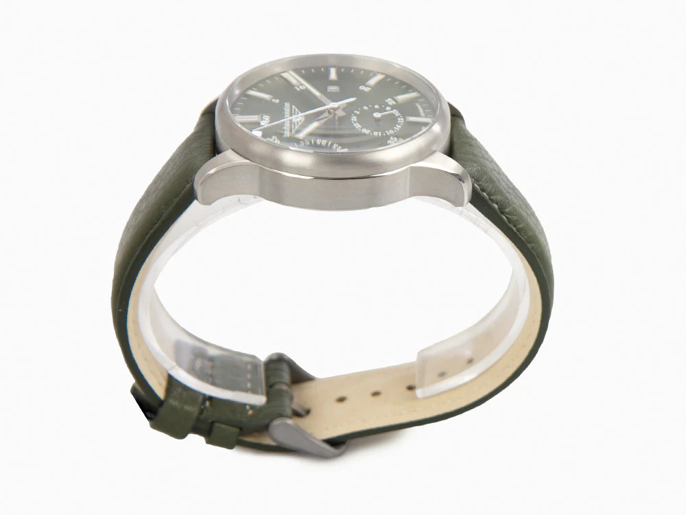 Bauhaus Aviation Automatic Watch, Titanium, Green, 42 mm, Day, 2860-4 - Image 6