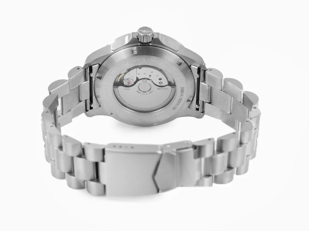 Bauhaus Aviation Automatic Watch, Titanium, Green, 42 mm, Day, 2860M-4 - Image 3