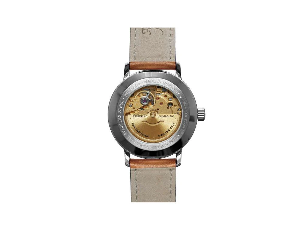 Bauhaus Aviation Dessau Automatic Watch, Green, 40 mm, Miyota 8215, 2064-4 - Image 3