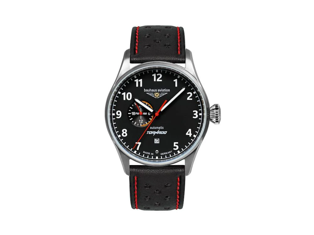 Bauhaus Aviation Tornado Automatic Watch, 42 mm, Day, 2764-2 - Image 2