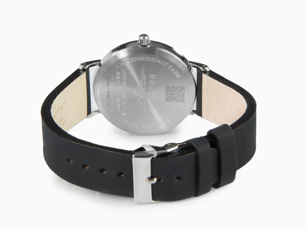Bauhaus Quartz Watch, Black, 41 mm, Day, 2140-2 - Image 3