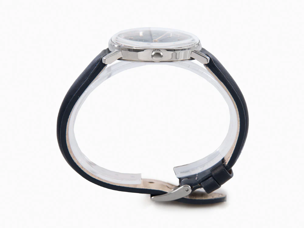 Bauhaus Quartz Watch, Blue, 36 mm, 2037-3 - Image 5