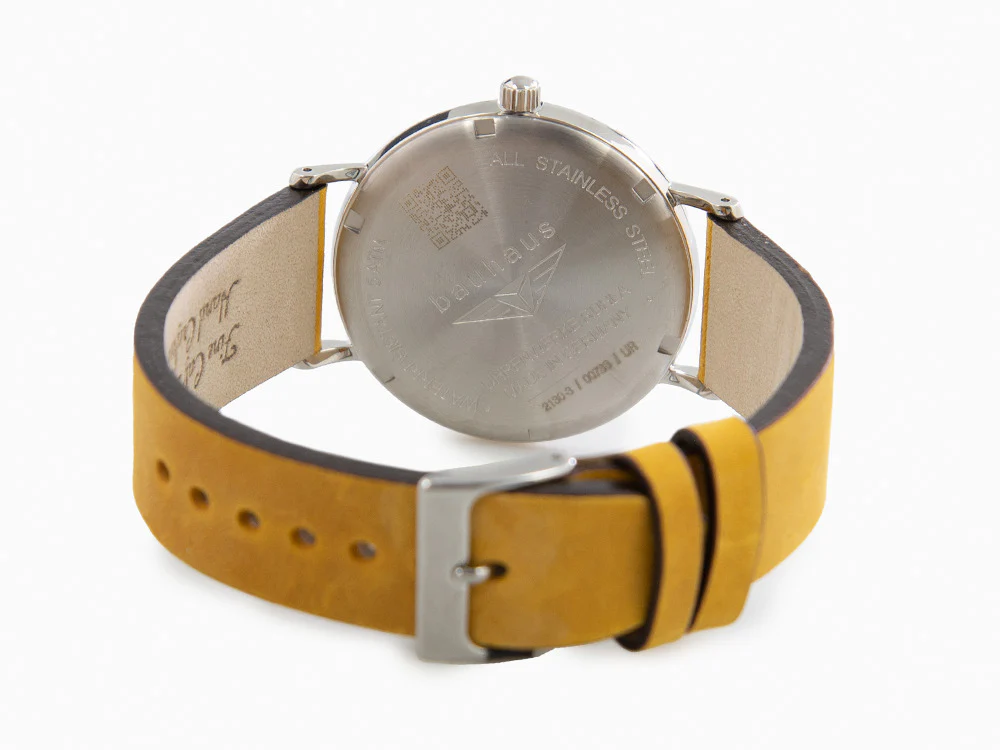 Bauhaus Quartz Watch, Blue, 41 mm, Day, 2130-3 - Image 3