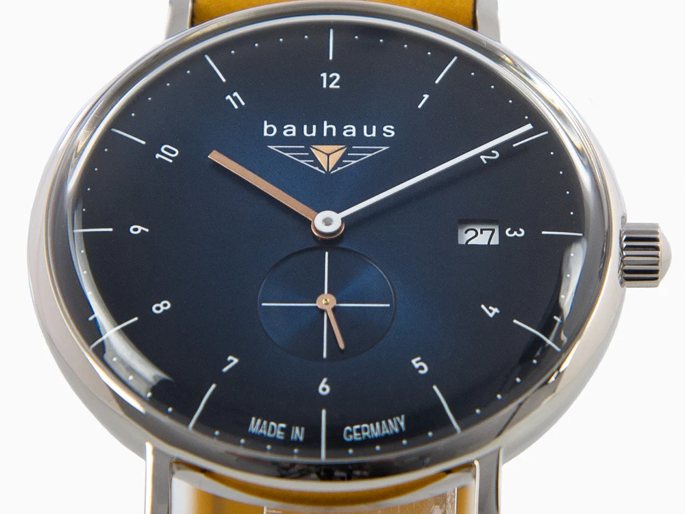 Bauhaus Quartz Watch, Blue, 41 mm, Day, 2130-3 - Image 9