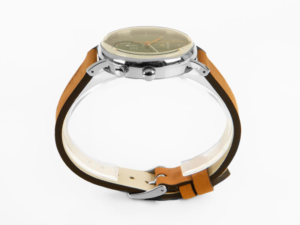 Bauhaus Quartz Watch, Green, 41 mm, Day, 2112-4 - Image 5