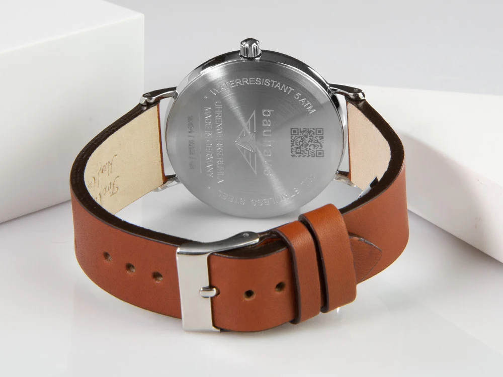 Bauhaus Quartz Watch, Green, 41 mm, Day, 2140-4 - Image 3