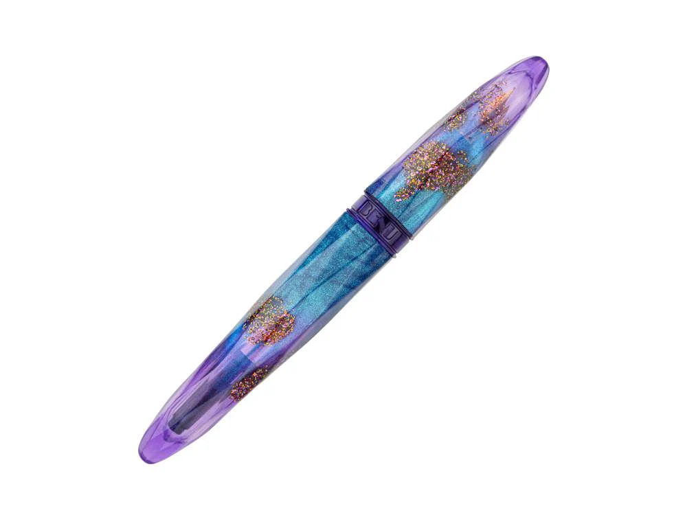 Benu Briolette Amethyst Tide Fountain Pen, Purple, 17.2.12.6.0 - Image 3