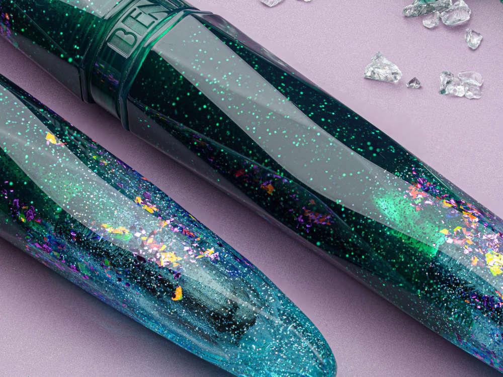 Benu Briolette Starlit Oasis Fountain Pen, Green, 17.2.14.5.0 - Image 5
