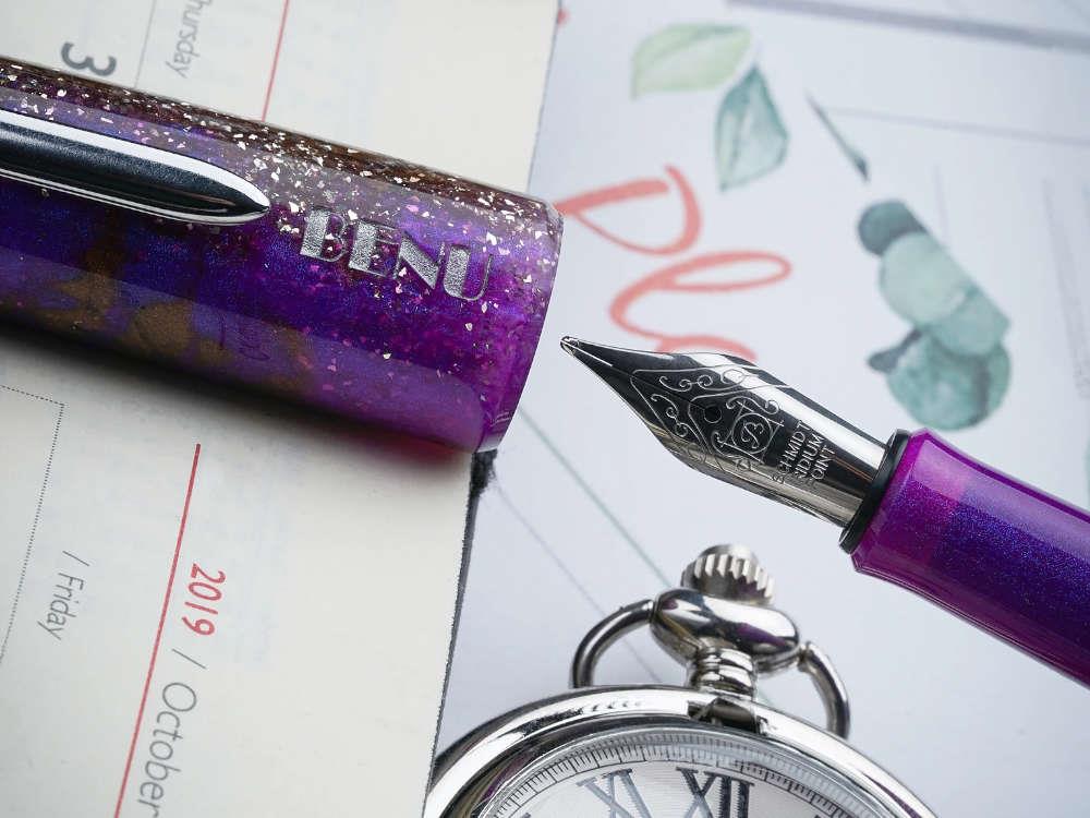 Benu DailyMate Creative Thursday Fountain Pen, Purple, 23.2.04.5.0 - Image 6