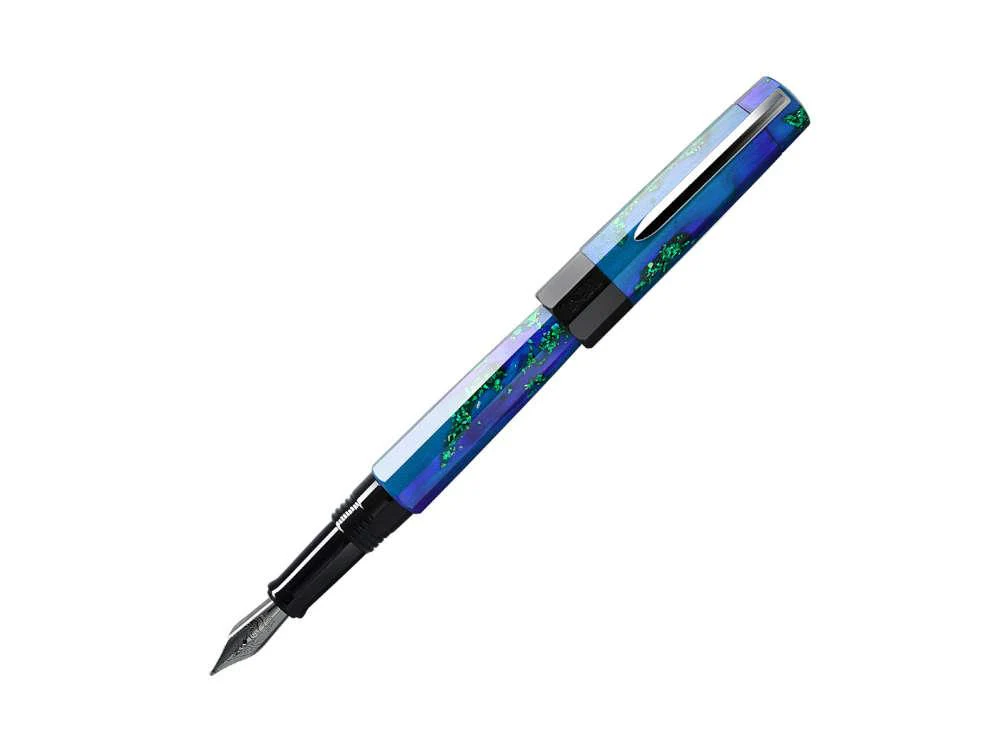 Benu Euphoria Tropical Voyage Fountain Pen, Blue, 05.1.01.5.0 - Image 2