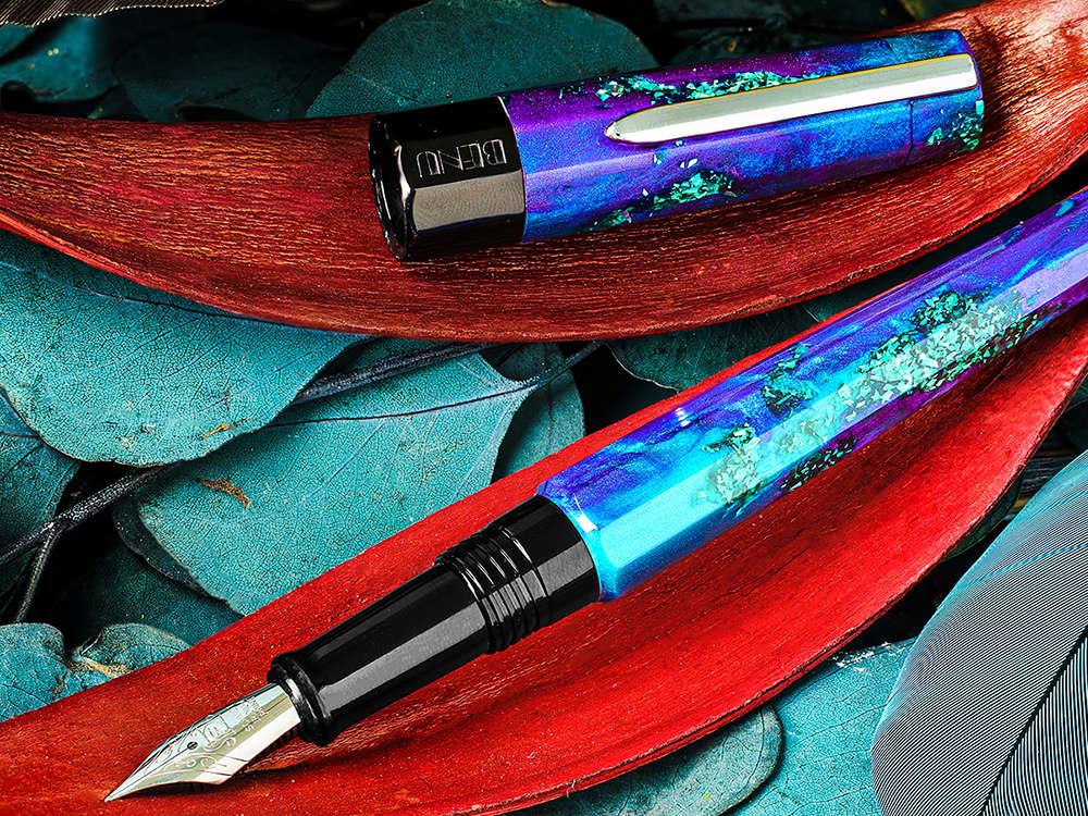 Benu Euphoria Tropical Voyage Fountain Pen, Blue, 05.1.01.5.0 - Image 5