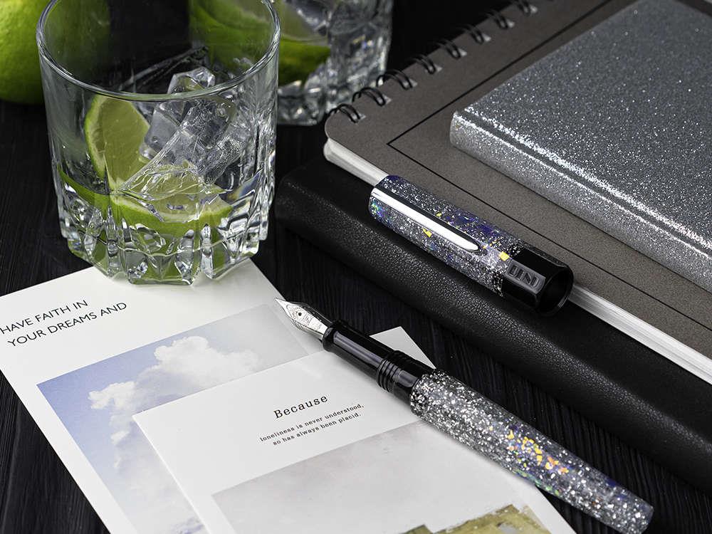 Benu Euphoria Vodka On The Rocks Fountain Pen, Silver, 05.2.10.5.0 - Image 4