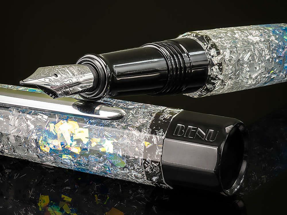 Benu Euphoria Vodka On The Rocks Fountain Pen, Silver, 05.2.10.5.0 - Image 7