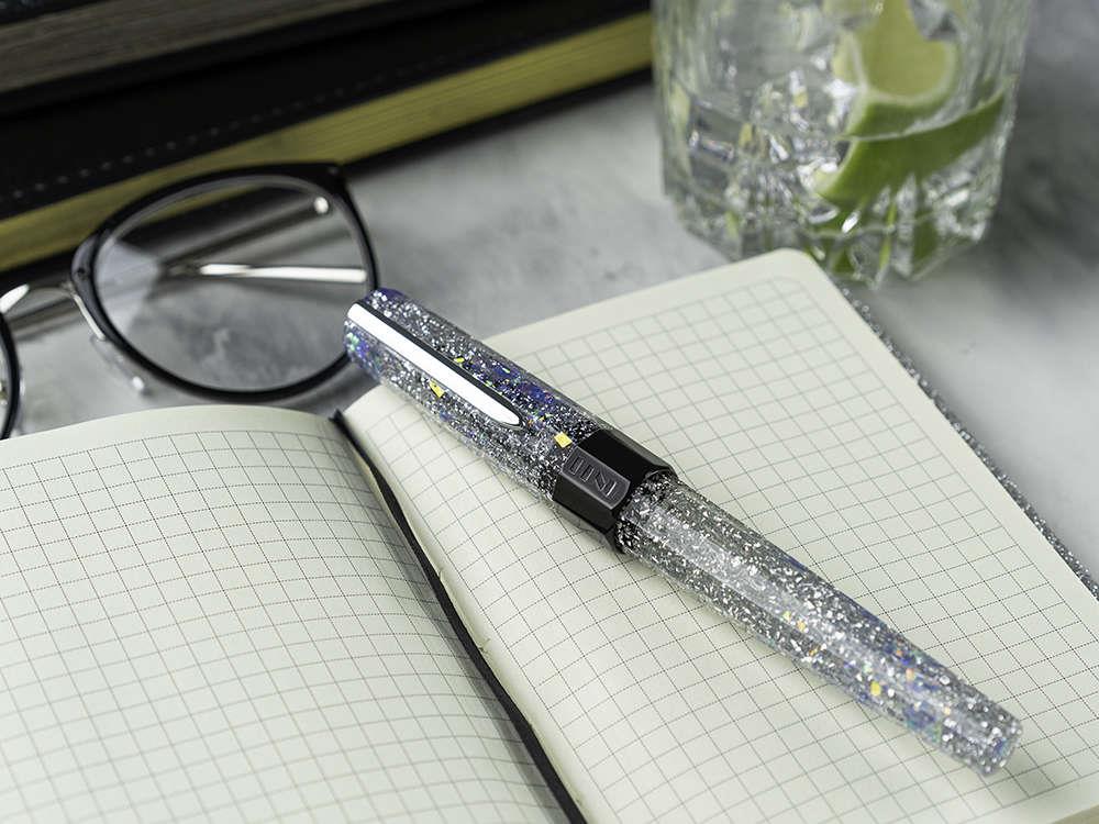 Benu Euphoria Vodka On The Rocks Fountain Pen, Silver, 05.2.10.5.0 - Image 8