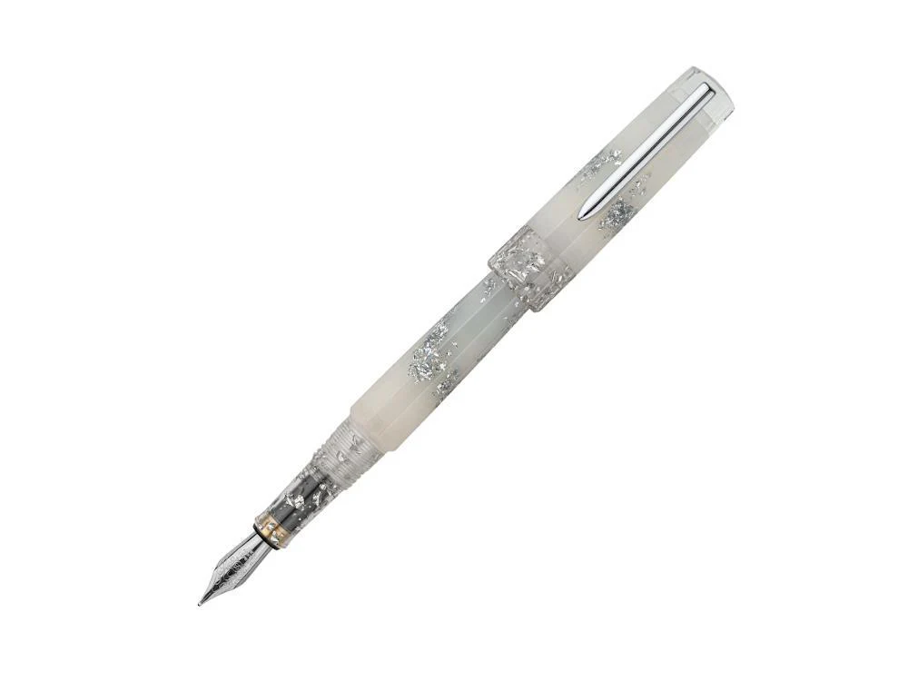 Benu Euphoria White Beach Fountain Pen, Resin, White, 05.2.147.5.0 - Image 2
