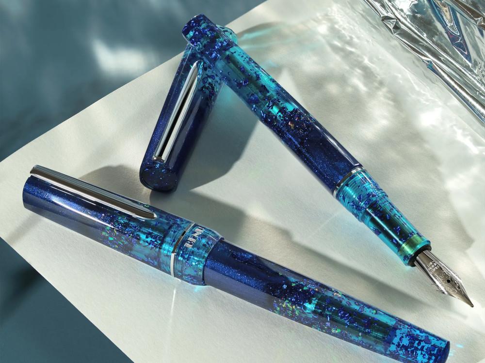 Benu Haute Allure Fountain Pen, Resin, Blue, 11.2.6.5.0_S - Image 4