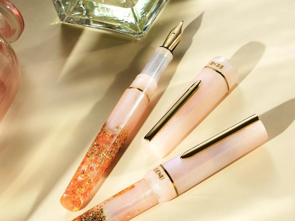 Benu Haute Flair Fountain Pen, Resin, Pearl, Gold plated, 11.2.10.6.0 - Image 4