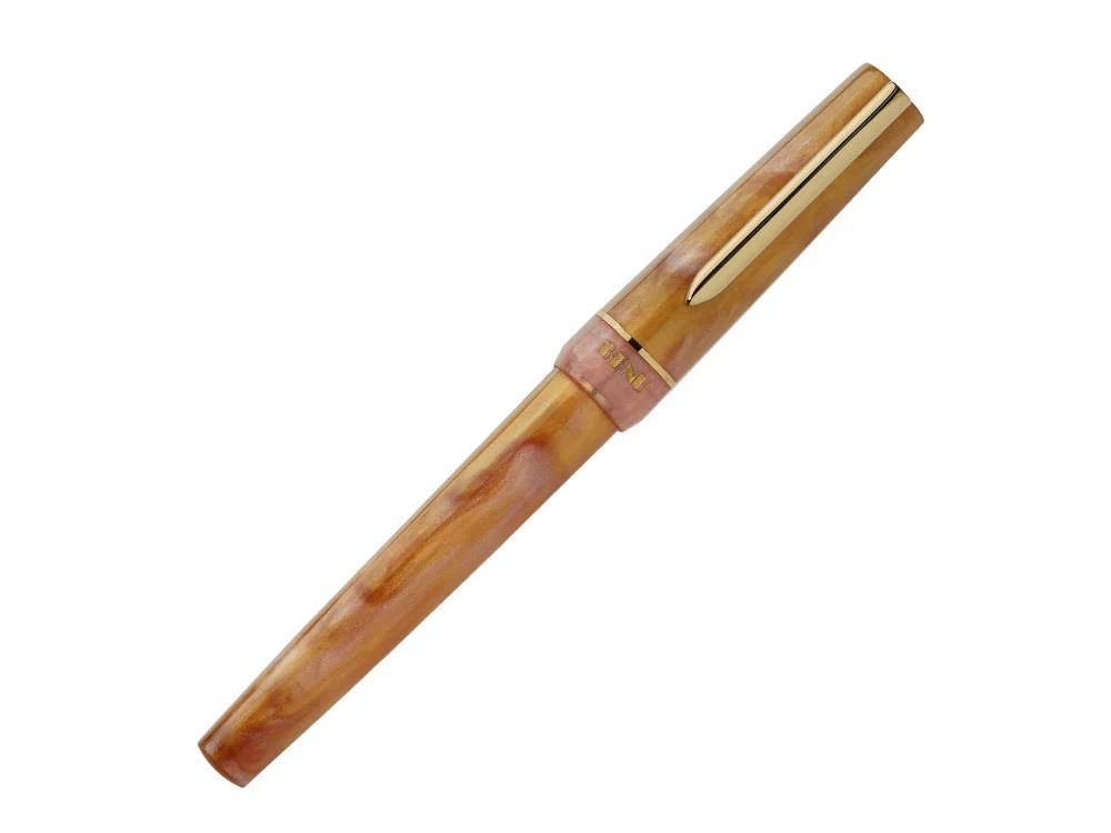 Benu Haute Lustre Fountain Pen, Resin, Amber, 11.2.3.6.0 - Image 3
