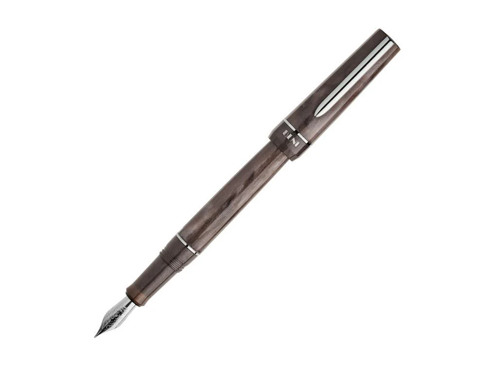 Benu Haute Satin Fountain Pen, Resin, Grey, 11.2.2.5.0_S