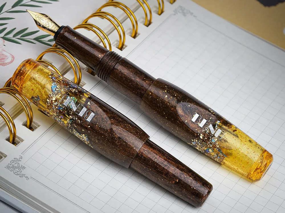 Benu Pixie Honey Bronze Fountain Pen, Brown, 24.2.34.6.0 - Image 4