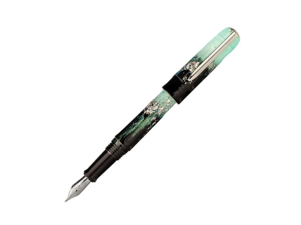 Benu Talisman Edelweiss Fountain Pen, Turquoise, 19.2.06.5.0 - Image 2