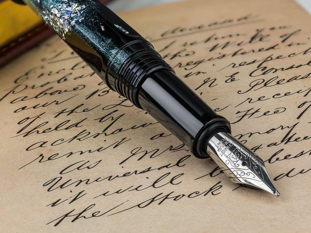 Benu Talisman Edelweiss Fountain Pen, Turquoise, 19.2.06.5.0 - Image 8
