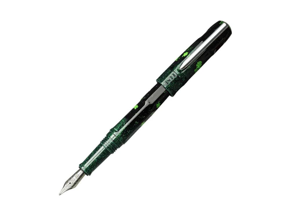 Benu Talisman Four-Leaf Clover Fountain Pen, Green, 19.2.07.5.0 - Image 2