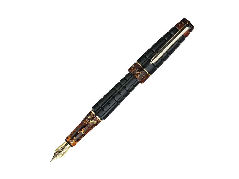 Benu Tessera Black Amber Fountain Pen, 25.2.33.6.0 - Image 2