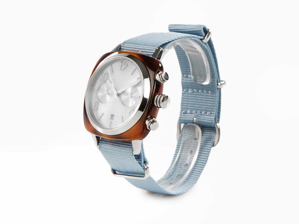 Briston Clubmaster Classic Quartz Watch, Blue, 40 mm, 19140.SA.T.25.NIB - Image 4