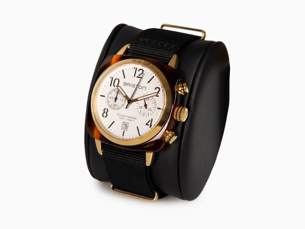 Briston Clubmaster Classic Quartz Watch, White, 40 mm, 17140.PYA.T.2.NB - Image 4
