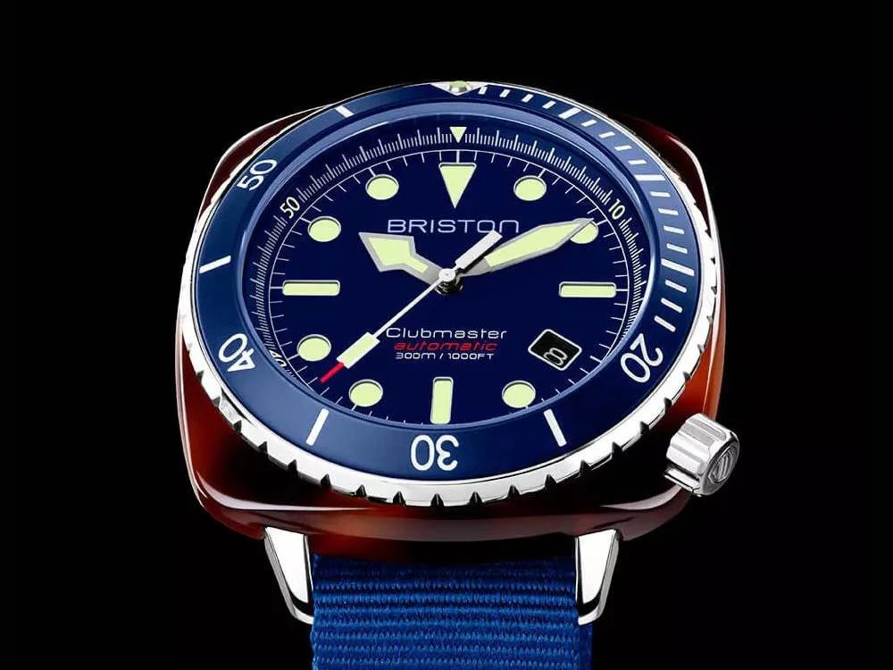 Briston Clubmaster Diver Automatic Watch, Blue, 44 mm, 21644.SA.T.15.NNB - Image 3