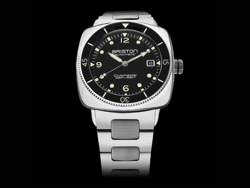 Briston Clubmaster Legend Diver Automatic Watch, Black, 40 mm, 241740.PS.LD.1.SB - Image 3