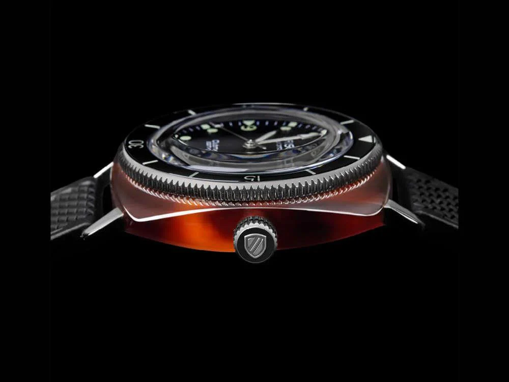 Briston Clubmaster Legend Diver Automatic Watch, Black, 40 mm, 241740.SA.T.1.FB - Image 5