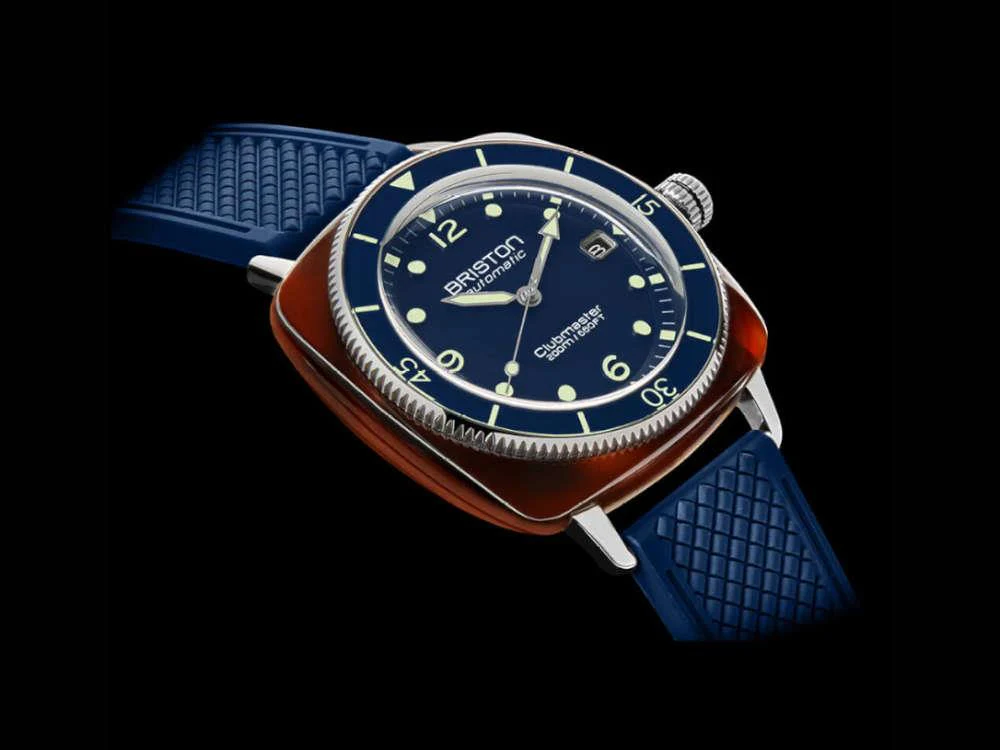 Briston Clubmaster Legend Diver Automatic Watch, Blue, 40 mm, 241740.SA.T.15.FNB - Image 3