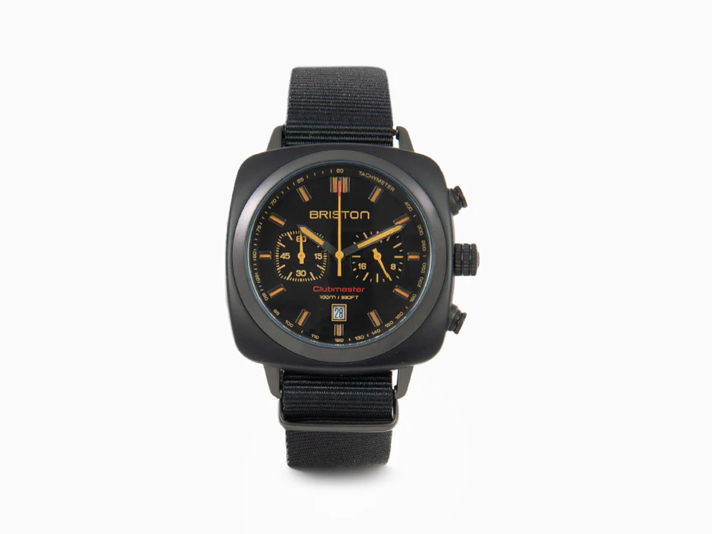 Briston Clubmaster Sport Quartz Watch, Black, 42 mm, 18142.PBAM.BS.4.NB - Image 2