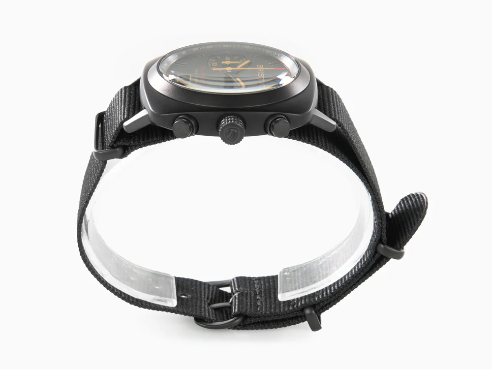 Briston Clubmaster Sport Quartz Watch, Black, 42 mm, 18142.PBAM.BS.4.NB - Image 5