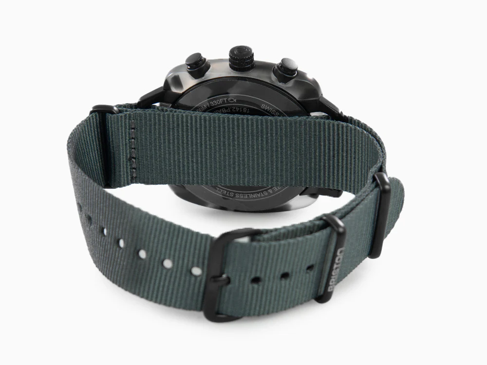 Briston Clubmaster Sport Quartz Watch, Black, 42 mm, 18142.PBAM.GTS.3.NG - Image 3