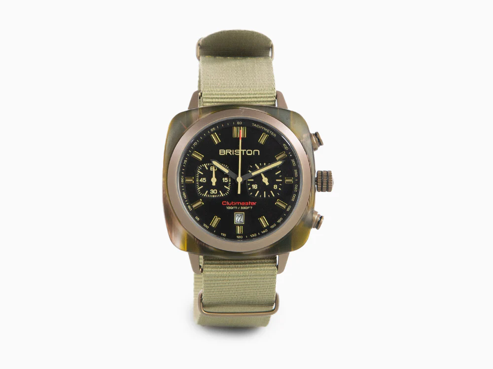 Briston Clubmaster Sport Quartz Watch, Black, 42 mm, 18142.PKAM.TJS.19.NJ - Image 2