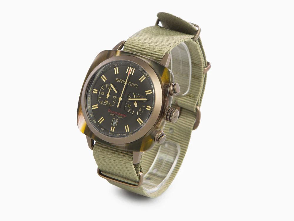Briston Clubmaster Sport Quartz Watch, Black, 42 mm, 18142.PKAM.TJS.19.NJ - Image 4