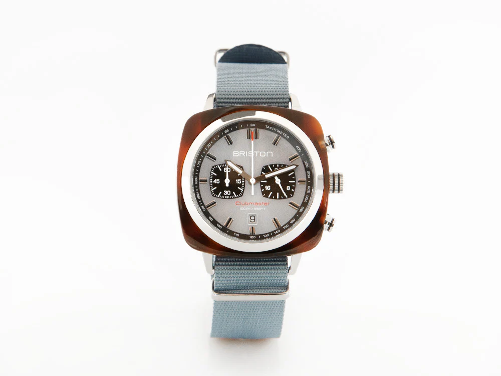 Briston Clubmaster Sport Quartz Watch, Blue, 42 mm, 20142.SA.TS.25.NIB - Image 2
