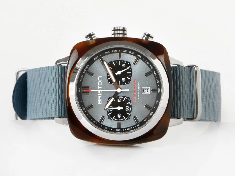Briston Clubmaster Sport Quartz Watch, Blue, 42 mm, 20142.SA.TS.25.NIB - Image 7