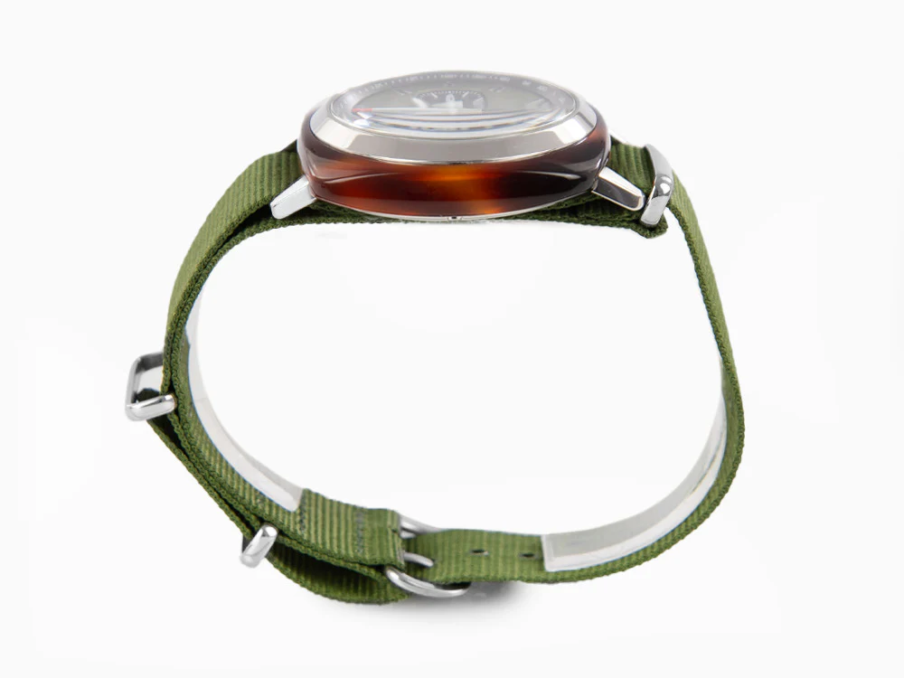 Briston Clubmaster Sport Quartz Watch, Green, 42 mm, 20142.SA.TS.26.NOL - Image 6