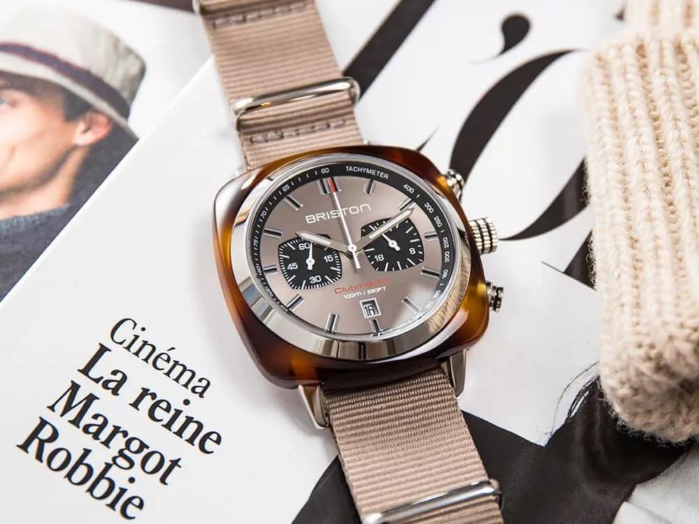 Briston Clubmaster Sport Quartz Watch, Grey, 42 mm, 20142.SA.TS.30.NT - Image 3