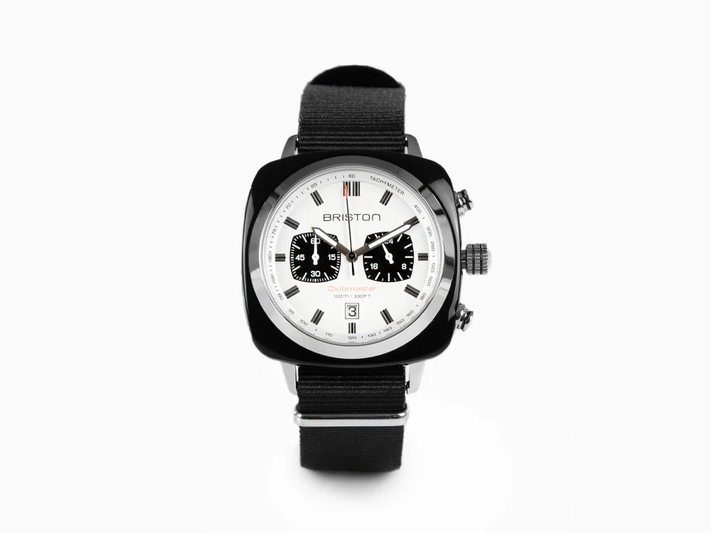 Briston Clubmaster Sport Quartz Watch, White, 42 mm, 17142.SA.BS.2.NB - Image 2