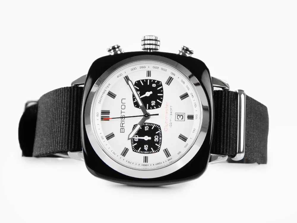 Briston Clubmaster Sport Quartz Watch, White, 42 mm, 17142.SA.BS.2.NB - Image 7