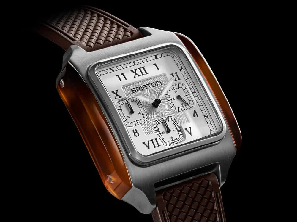 Briston Streamliner Kennedy Chrono Quartz Watch, 38,5mm, 251838.SA.T.2.FBR - Image 4
