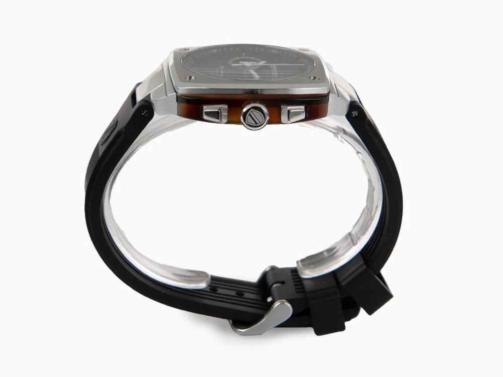 Briston Streamliner Urban Quartz Watch, Black, 42 mm, 22142.S.T.1.RB - Image 5