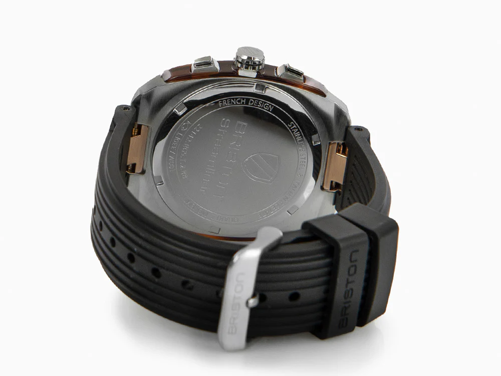 Briston Streamliner Urban Quartz Watch, PVD, White, 42 mm, 22142.RGS.T.2.RB - Image 3